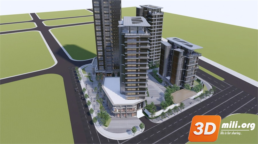 Outdoor Building Skp Files